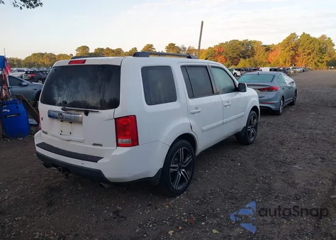 2011 Honda Pilot Ex-L from USA, damaged, VIN 5FNYF4H66BB084735